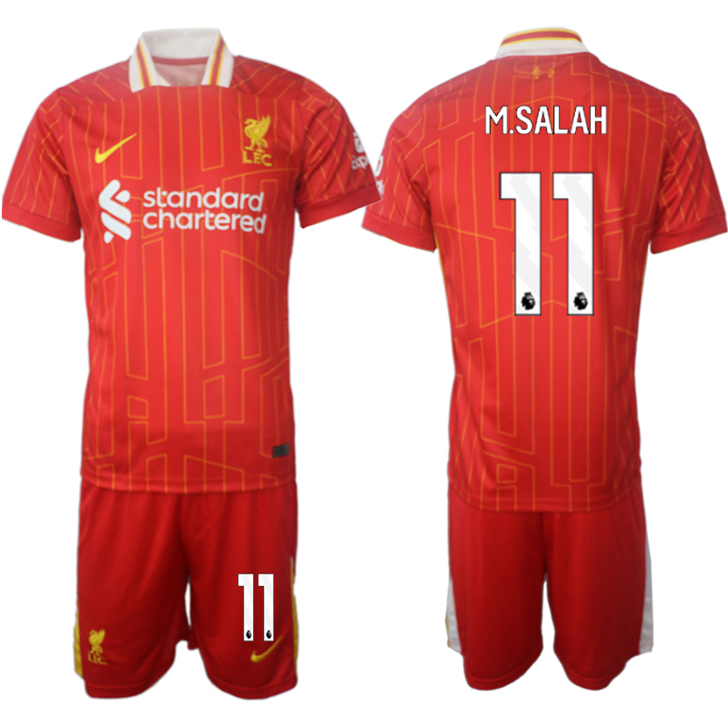 Men 2024-2025 Club Liverpool home red #11 Soccer Jersey->indianapolis colts->NFL Jersey